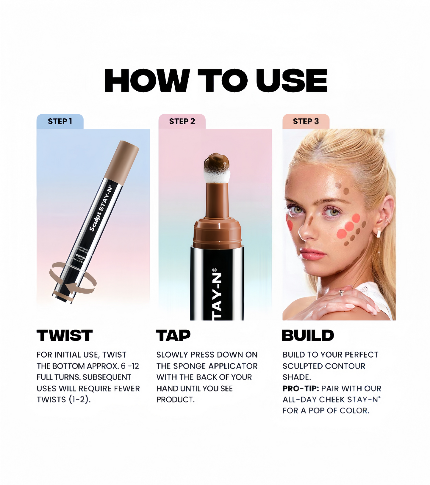 Sculpt STAY-N® Contour Pen: Define & Shape